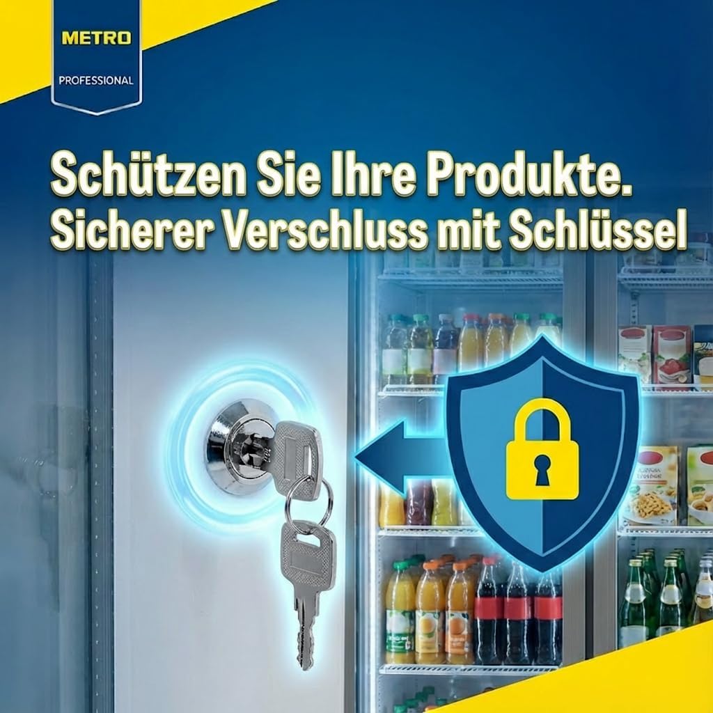 Getränkekühlschrank 237 L Bierkühlschrank Kühlschrank Profesional 110 W 6 verstellbaren Einlegeböden weiß – 3