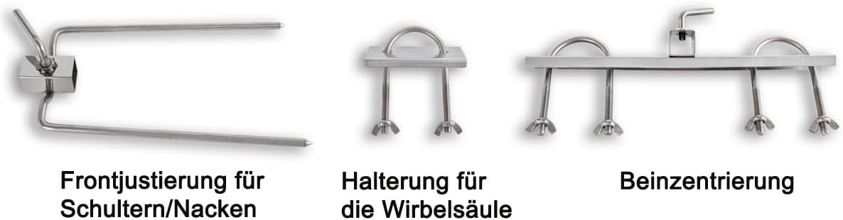 Doppel Spanferkelgrill XXXL Spießgrill Hähnchengrill Lammgrill Geflügelgrill Haxengrill Fleischgrill – Thumbnail 6