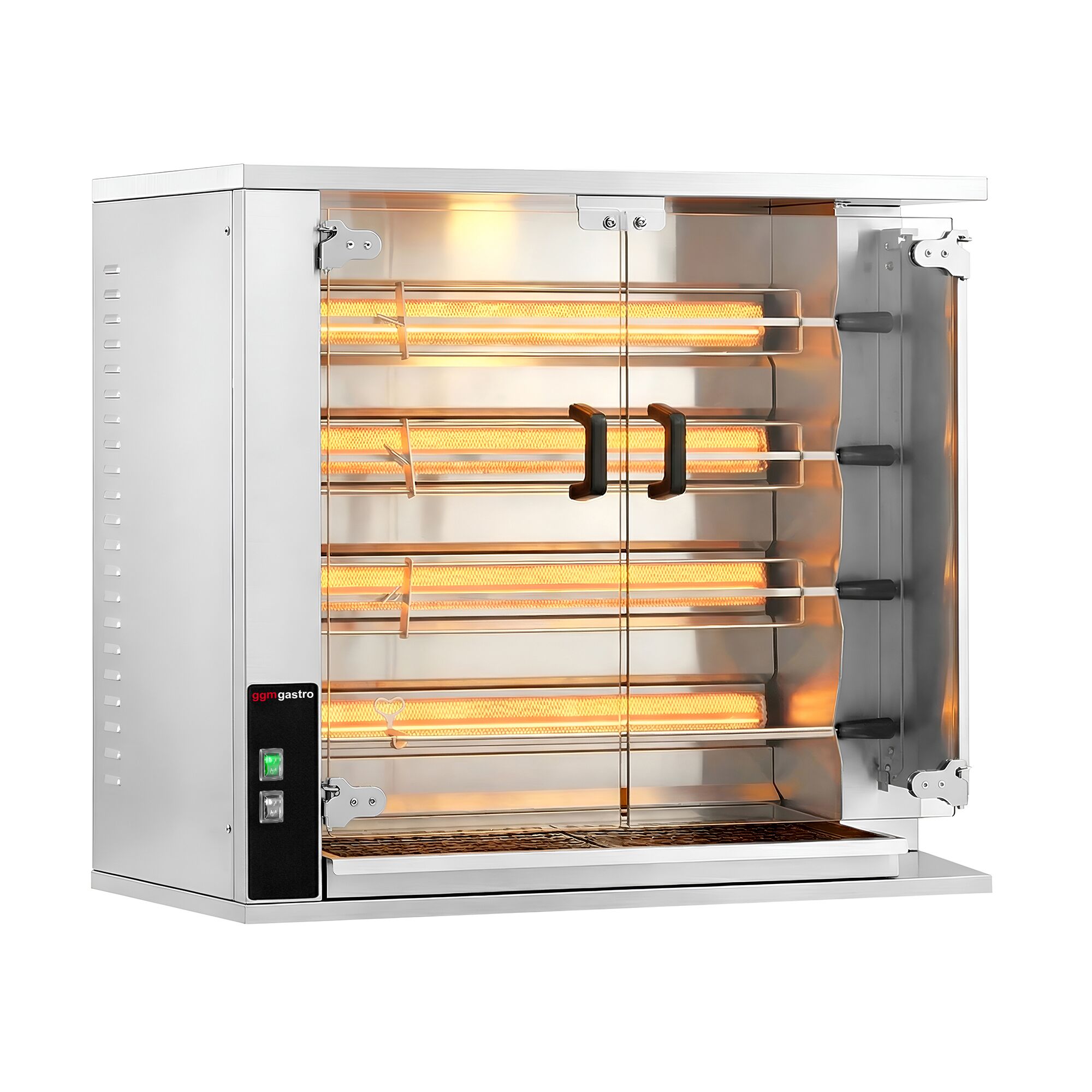 Gas Hähnchengrill 18,8 kW 4 Spieße bis zu 20 Hähnchen – 3