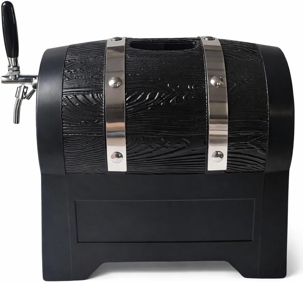Zapfanlage Bierfassform 10°C 1 ltg. 60l/h mit Kompensatorschankhahn & Tropfblech – 4