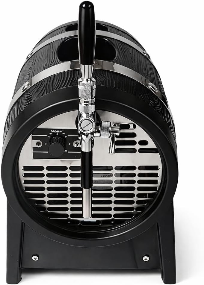 Zapfanlage Bierfassform 10°C 1 ltg. 60l/h mit Kompensatorschankhahn & Tropfblech – 3