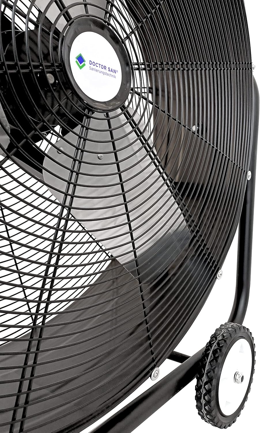 Trommelventilator Windmaschine Bauventilator Hallenventilator Baugebläse Baulüfter 19.200 m³/h – Ø 100 cm – 5