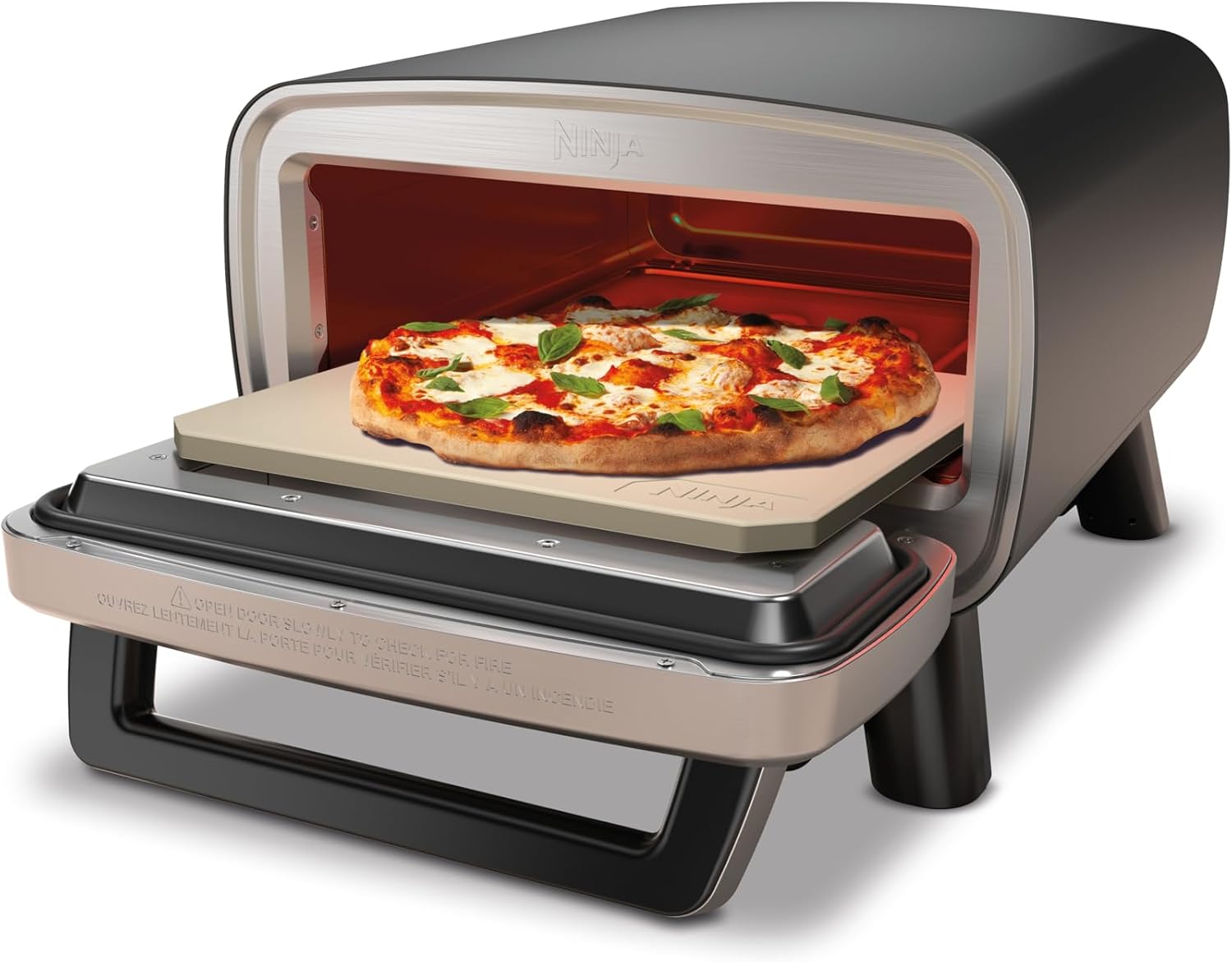 Pizzaofen Heißluftfritteuse 4 Funktionen Pizza Outdoor Pizza Ofen backen gehen lassen 230 V – 2