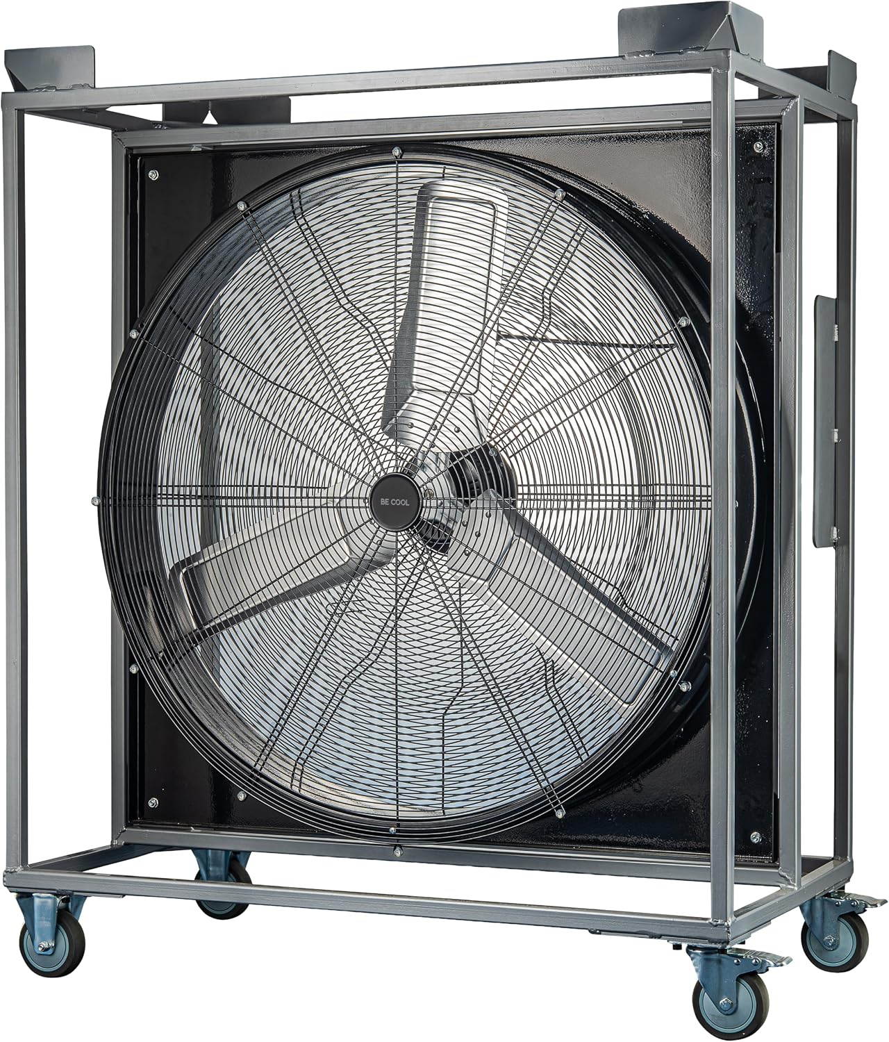 Windmaschine Ventilator 90 cm Industrieventilator 21.060 m³/h Luftstrom 1000 W 2 Stufen Laufrollen Vollkupfermotor Aluminiumblätter 5 m Kabel stapelbar