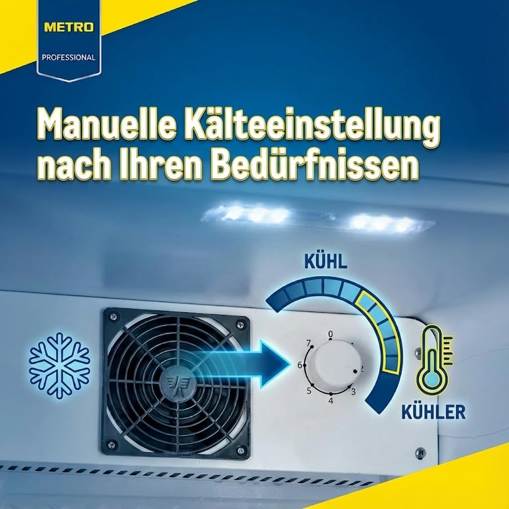 Getränkekühlschrank 237 L Bierkühlschrank Kühlschrank Profesional 110 W 6 verstellbaren Einlegeböden weiß – 2