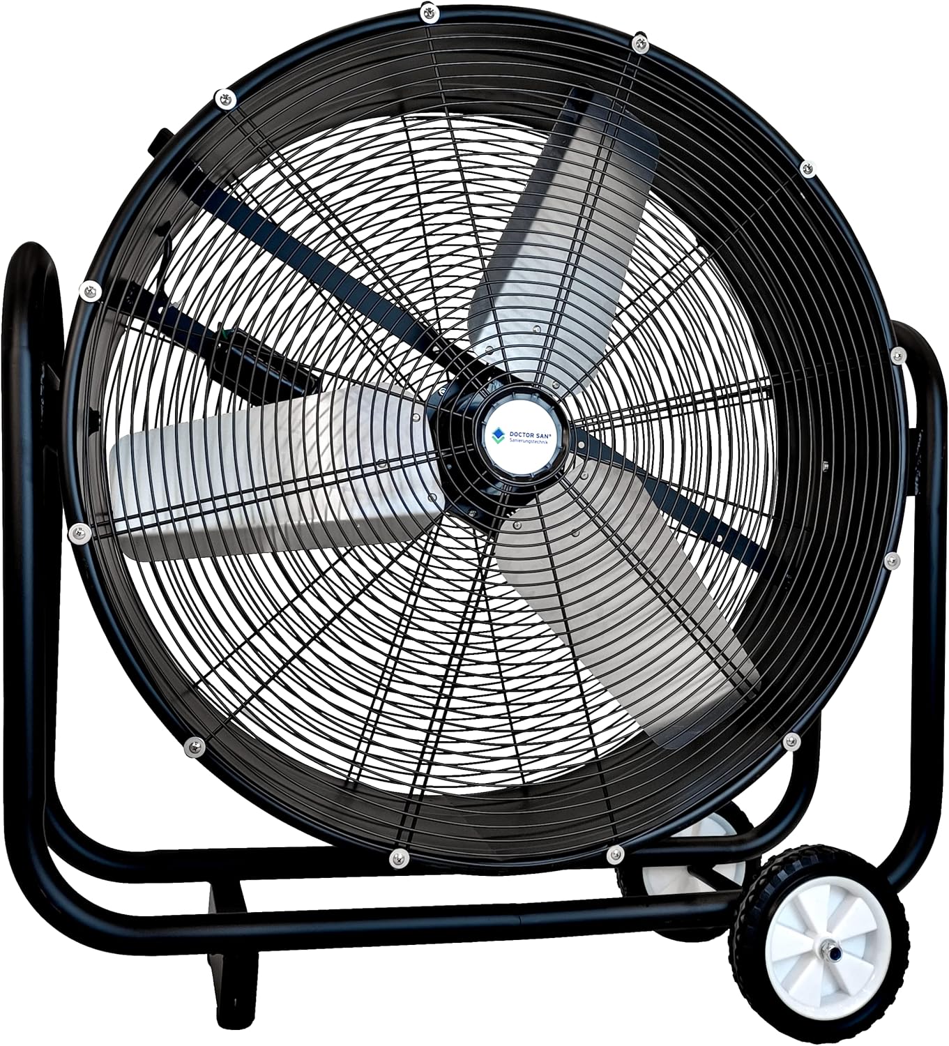 Trommelventilator Windmaschine Bauventilator Hallenventilator Baugebläse Baulüfter 19.200 m³/h – Ø 100 cm