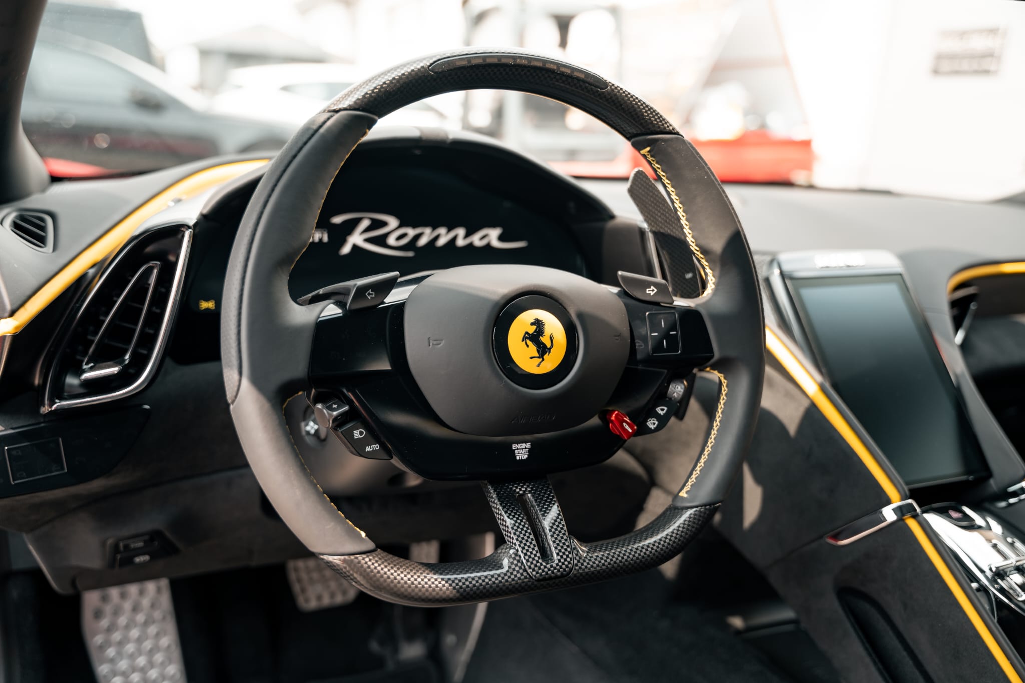 Ferrari Roma - Auch als Gutschein - von Ihrem Sportwagen Experten ECC-RENT.com mieten – Thumbnail 6