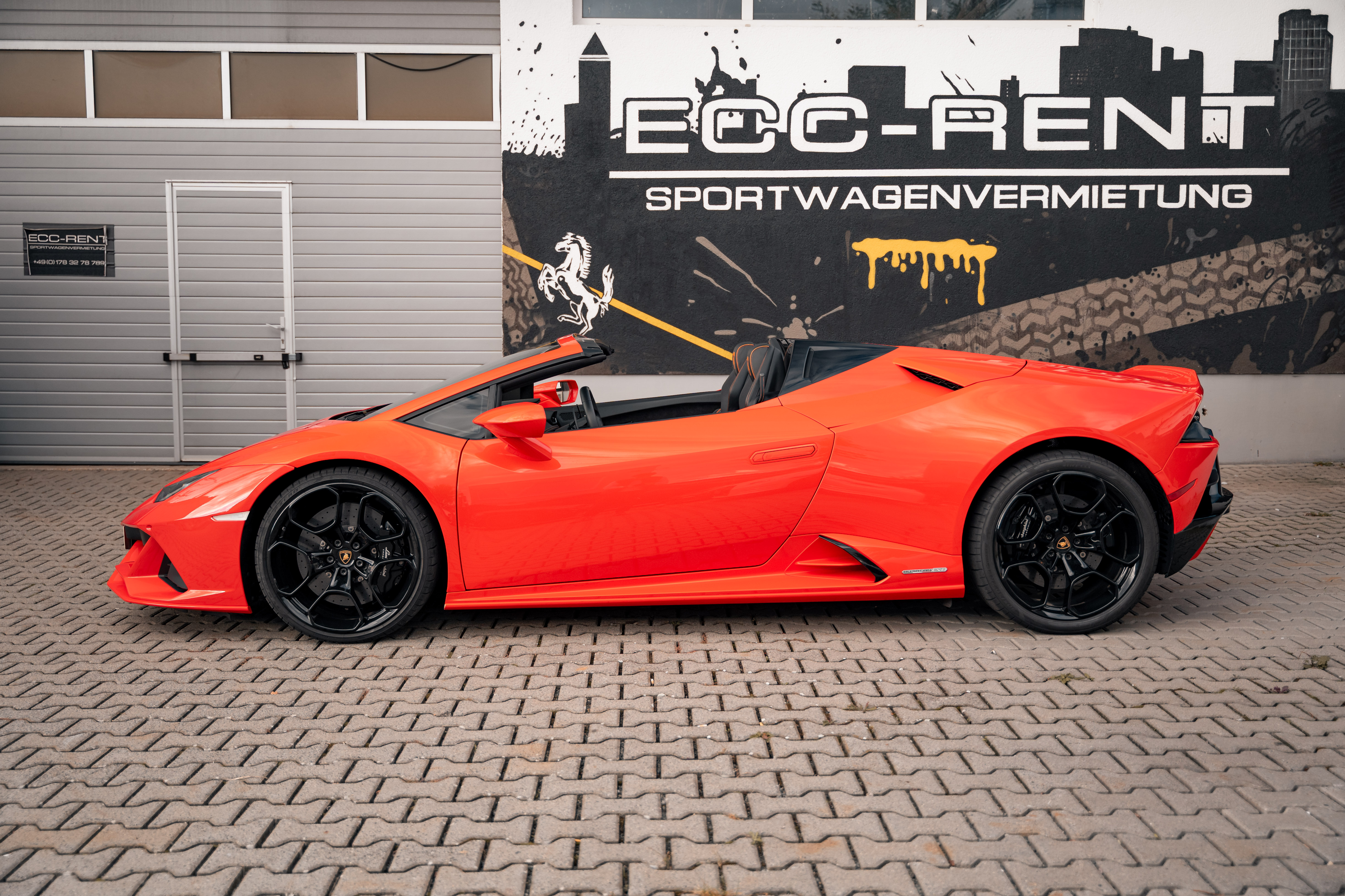Lamborghini Huracan Evo Spyder - Auch als Gutschein -von Ihrem Sportwagen Experten ECC-RENT.com mieten – 3