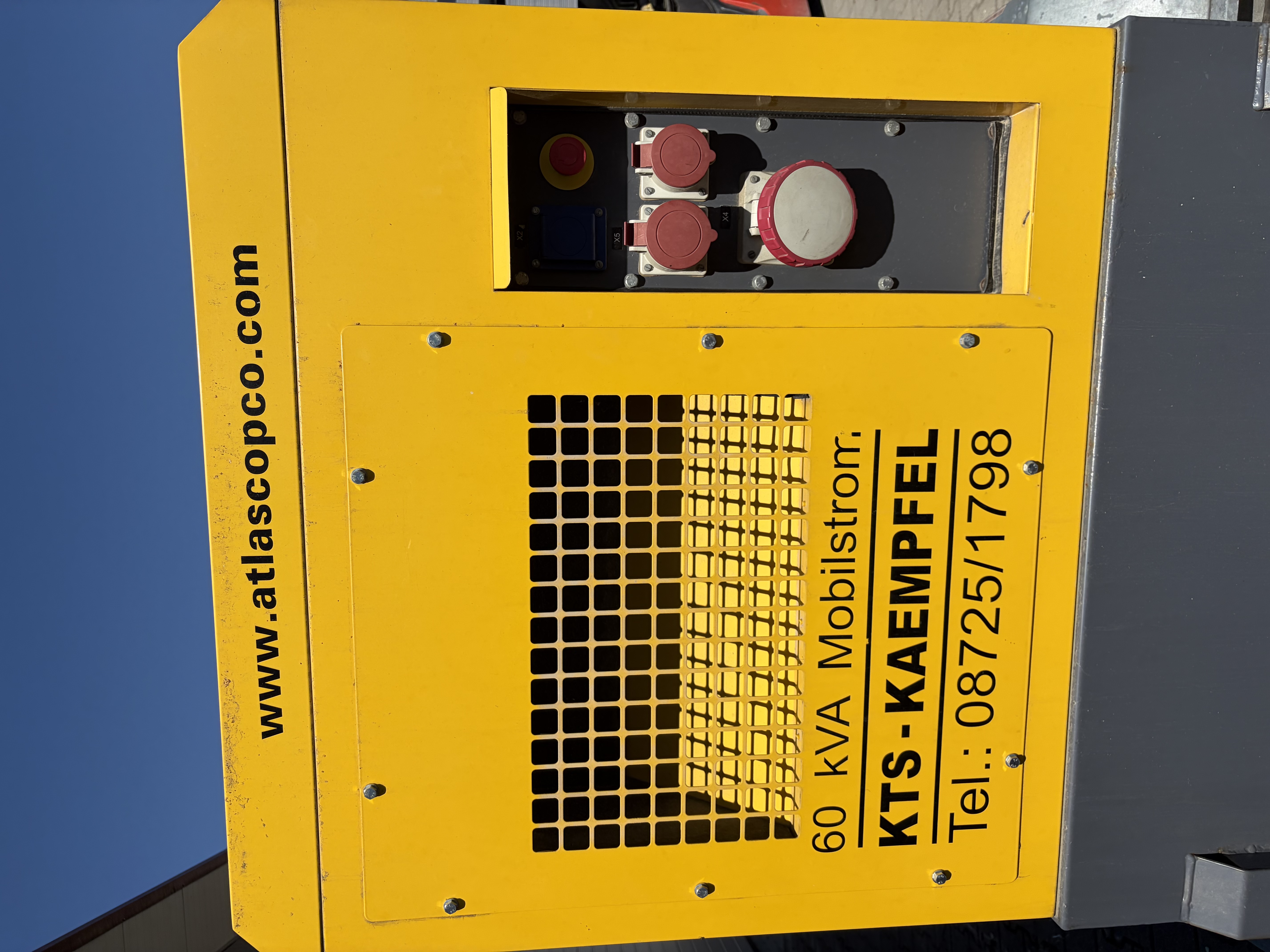 Stromaggregat / Stromerzeuger / Stromgenerator / Notstromaggregat Atlas QAS 60 – 2